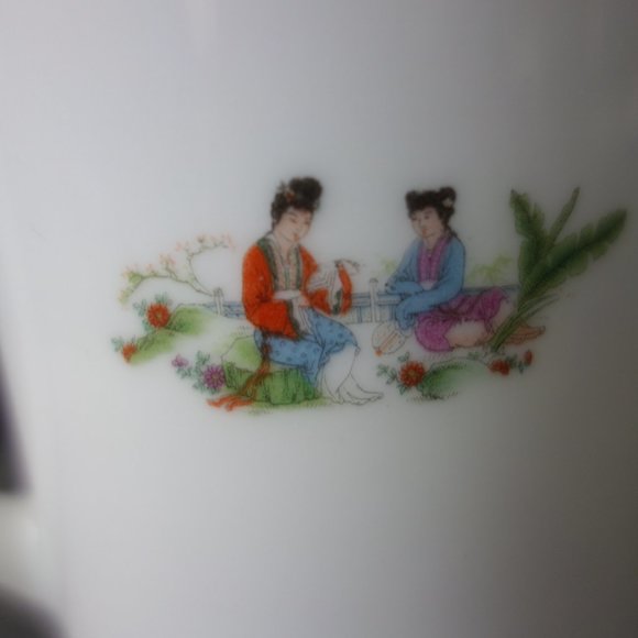 Ceramic Coffee Mug with Gold Trim - Picture 8 of 12